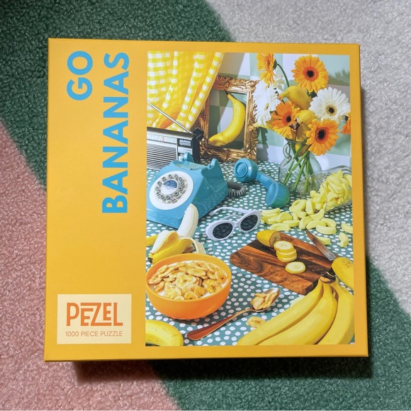 🍌 Pezel ‘Go Bananas’ 1000pc Jigsaw Puzzle - Picture 1 of 1
